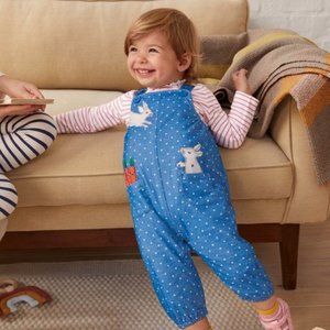 NWT Mini Boden HTF Corduroy Bunnies Play Set, 3-6M